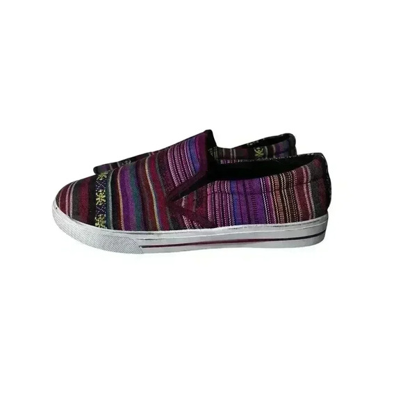 L & B Slip On Low Athletic Shoes 6.5 Multi Color - Picture 11 of 13